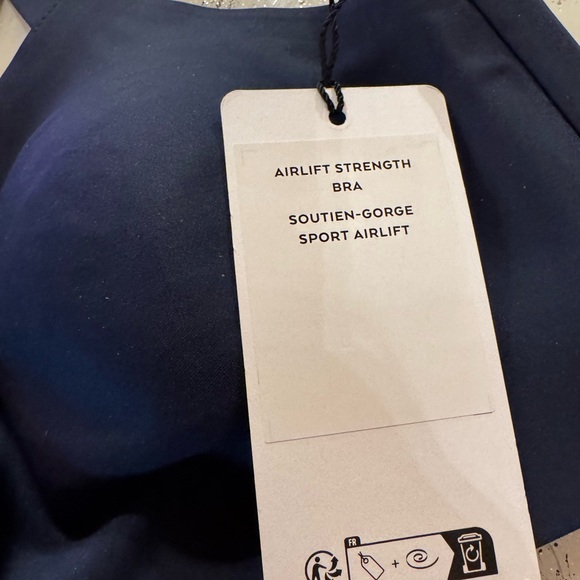 New nwt ALO airlift strength bra navy blue size medium - Picture 9 of 15